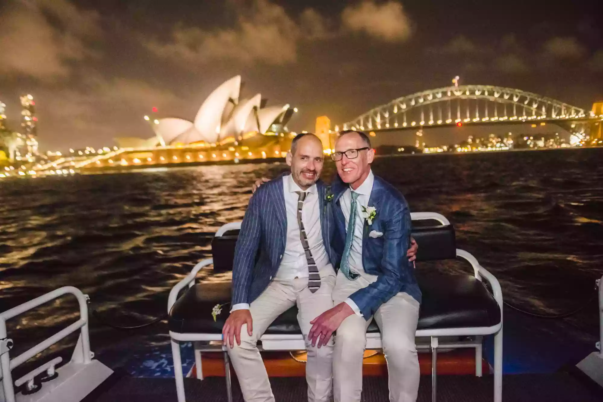 sunset-sydney-harbour-same-sex-wedding-catalina